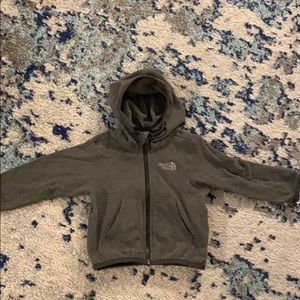 North Face Fleece Zip-up Hoodie